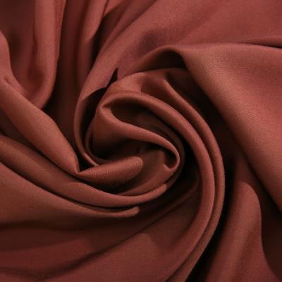 China 17MM Organic Red SILK 80% BAMBOO 20% SILK Bamboo Silk Blend Fabric Bamboo Silk Fabric for sale