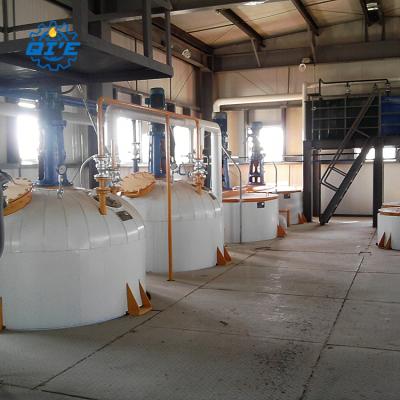 China Factory curde soybean oil refining equipment machine and crude soybean oil pressing refinery equipment for sale