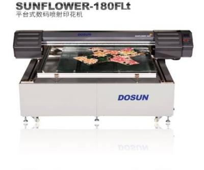 China 28㎡/H bij een resolutie van 360×360 dpi Textiel digitale flatbedprinter Micro piëzo-elektrische inkjetmodus Te koop