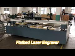 uv digital flat engraving system, industrial flatbed laser engraver textile engraving machine