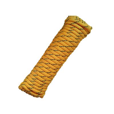 China High Abrasion Resistance Hot Sale 32 Strands 10mm Polyester Braided Rope for sale