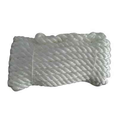 China High Tensile White Polyester Rope for sale