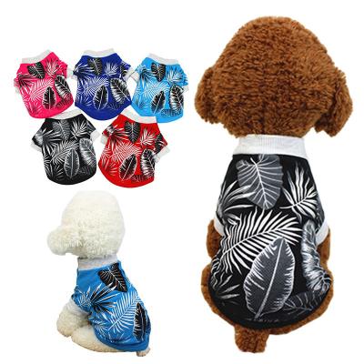 China Sustainable Spring and Summer Pet Clothes, Hawaiian Fresh New Style Puppy Shirt Doggie Shirt Dog Fabric for sale