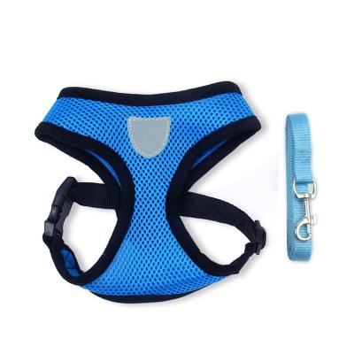 China Wholesale Padded New Teddy Polyester Pet Harness,Adjust Length Dog Harness Reflective Breathable Set for sale