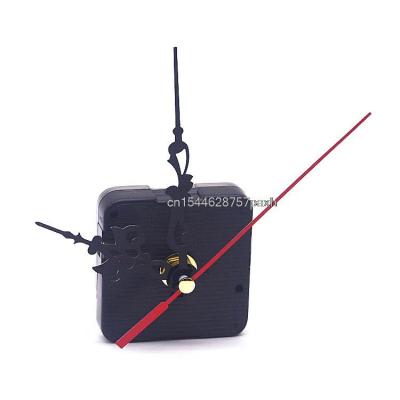 China Standard Professional and Practical Quartz Wall Clock Movement DIY Mechanism Repair Tool Parts Kit with Red Hands for sale