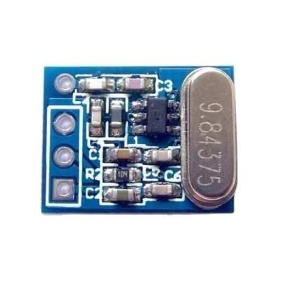 China 1Set 2Pcs 433MHZ Wireless Transmitter Receiver Board Module SYN115 SYN480R ASK/OOK Chip Standard PCB Board For Arduino for sale