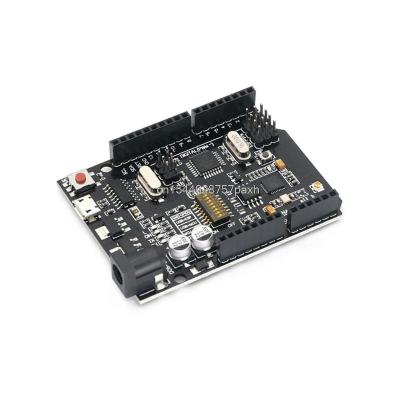 China UNO+WiFi standard R3 ATmega328P+ESP8266 (32Mb memory), USB-TTL CH340G. Compatible for Arduino Uno, NodeMCU, WeMos ESP8266 for sale