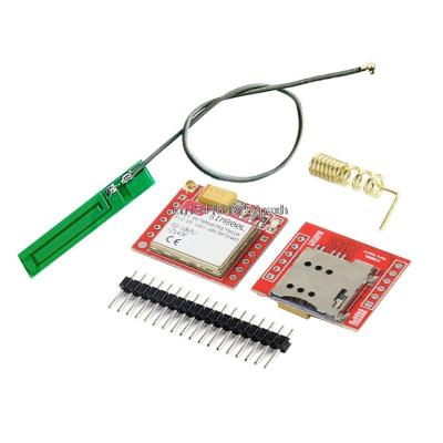 China Mini Smallest SIM800L GPRS GSM MicroSIM Module Core Board Wireless Standard Quad-Band TTL Serial Port with Antenna for Arduino for sale