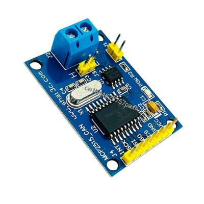 China CAN Bus Module Board TJA1050 Standard Receiver SPI for 51 MCU ARM Controller NEW MCP2515 for sale