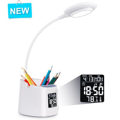 China Hot Sale Energy Saving Rechargeable Led Pen Holder /Phone Stand Desk Lamp Reading Lamp /Phone Stand Lighting for sale