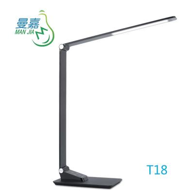 China Hot Sale Cheap Energy Saving Desk Lamp Convenient Convenient With Power Outlet Folding Led Table Lights for sale