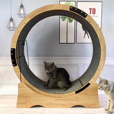 China High Quality Viable Cat Wheel Treadmill Cat Exercise Wheel Cat Running Pet Treadmill Wheel for sale