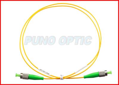 China Low Insertion Loss Fiber Optic Patch Cables For Data Processing Networks for sale