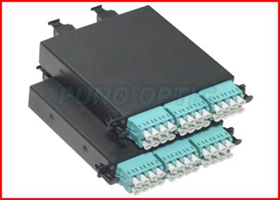 China 12 Fiber MTP Cassette Patch Panel Multimode For Data Processing Networks for sale