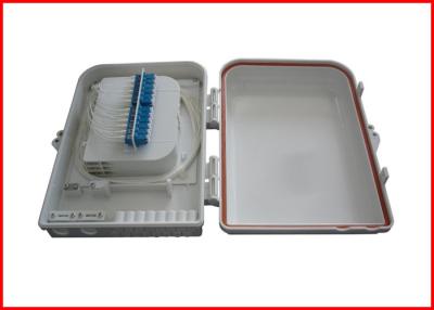 China 4 Ports Fiber Optic Terminal Box as Distribution Box Without Pigtails and Adapters for sale