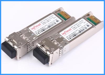 China 850nm LC Duplex SFP Fiber Optic Transceiver Multimode DOM Support for sale