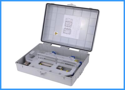 China High Capacity Fiber Optic Termination Box , 96 Cores Wall Mount Enclosures for sale