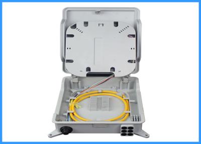 China 12 Core Optical Network Terminal Box Wall Installation With SC LC ST Type Adapter for sale