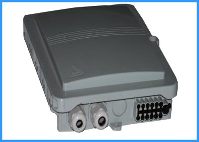 China Light Weight Fiber Optic Cable Junction Box / Ftth Distribution Terminal Box for sale