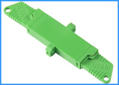 China E2000 APC Male Fiber Optic Cable Adapter Single Mode Duplex Plastic Type for sale