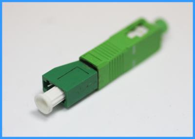 China Green 1~25dB Fiber Optical Attenuator Single Mode Plug Style / Buildout Style for sale