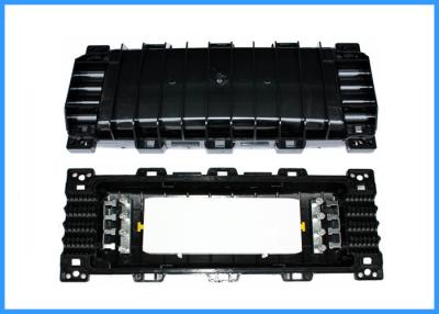 China Horizontal Fiber Optic Splice Closure 144 Cores , PC Plastic Fiber Enclosure Box for sale