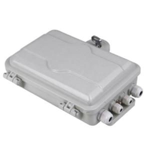 China Singlemode Fiber Optic Distribution Box / Outdoor Fiber Optic Enclosures 24A for sale