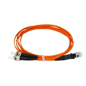 China Orange Sc Lc Fiber Patch Cord / Optical Patch Cable OFNP Material 2.0mm for sale