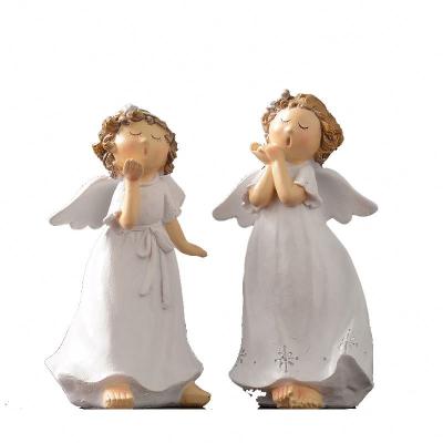 China Nordic Creative Resin Crafts Princess Girls Room Lovely Children Room Decoration China Angel Light Luxury Decoration Living for sale