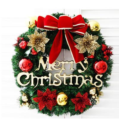 China Plastic Colorful Wall Decorated Indoor Christmas Wreaths And Garlands For Party for sale