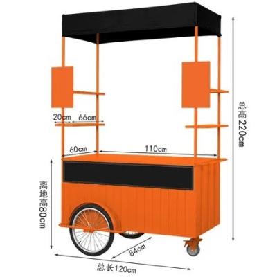 China Australia Scooter Food Cart Tricycle with Soybean Material and Compact Size for sale