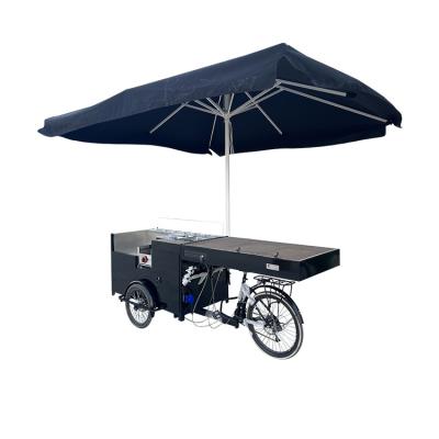 China Coffee Carts Food Vending Bicycle for Convenient Food Service L2700*W800*H2200mm for sale