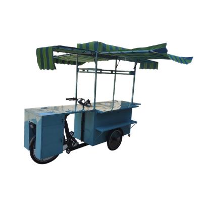 China Fast Food Delivery Mobile Tricycle Cart with Solar Panel Eco-Friendly and Convenient for sale