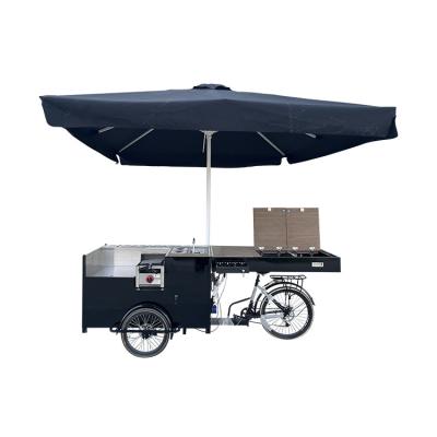 China Soybean Raw Material Heavy-Duty Bike Cart for Groceries and Errands for sale