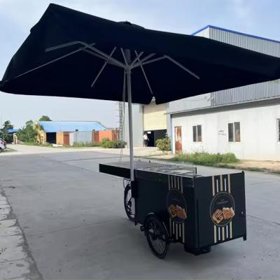 China Outdoor Street Vending Cart for Versatile Farmers Market and Shopping Convenience for sale