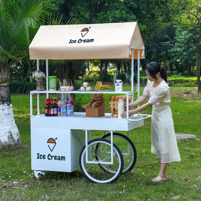 China Easy to Operate Bike Crepe Trailer for Eco-Conscious Sweets Multifunctional for sale