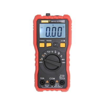 China BM15D Small Range TRMS 600V ACA DCA NCV Digital Multimeter Auto Tester with Flashlight BM15D for sale