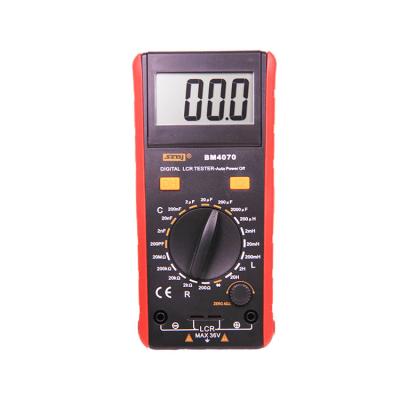 China BM4070 Digital LCD Residual Voltage Meter Inductance Capacitance Resistance Tester Multimeter With Crocodile Clip Measuring Tool With Bag BM4070 for sale