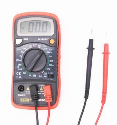 China BM8300L Mini LCD Multimeter 1999 Counts AC DC Voltage Ampere Resistance Tester Backlight Digital Handheld Current Meter BM8300L for sale