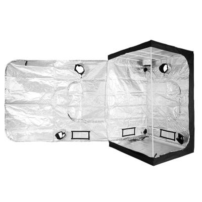 China Easily Assembled High Quality Intoxicating Indoor Gardens 4*4ft Oxford Black Single Room Zipper 120*120*200 Double Ventilation 1680d Mylar Grow Tent for sale