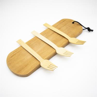 China Viable Skillful Workmanship Eco Friendly Disposable Wooden Fruit Fork for sale