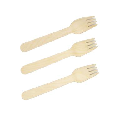 China Various Styles Wooden Fork Knife Sustainable Spoon Wooden Biodegradable Forks for sale