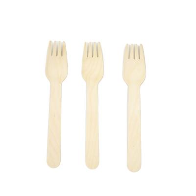 China Viable Wooden Fork and Spoon Disposable Wooden Spoon Forks for sale