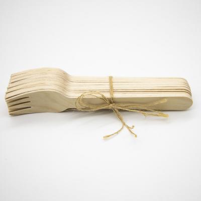 China Sustainable Reliable Quality Small Disposable Wooden Fork Combi Fork Wood for sale