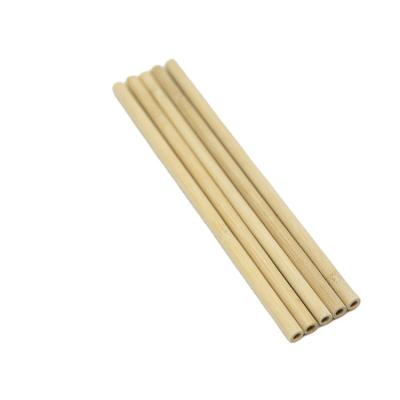 China Large Coastal Material Cornstarch Straw Bamboo Straws Biodegradable Bamboo for sale