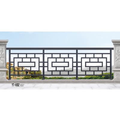 China Hight Quality Villa Garden Fence Villa Wrought Iron Wrought Iron Balustrade Fence Easily Assembled for sale