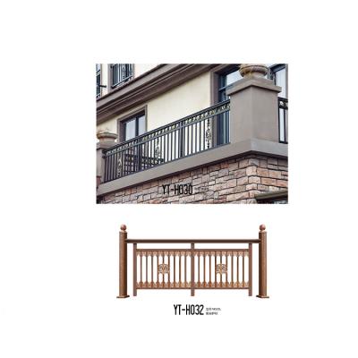 China Easily Assembled Height Quality Veranda Villa Garden Composite Fence Barrier for sale