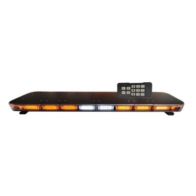 China Starway New Tech CREE Police LED Slim Single Flashing Flashing Warning Strobe Lightbar for Large Ambulance Fire Truck All Models for sale