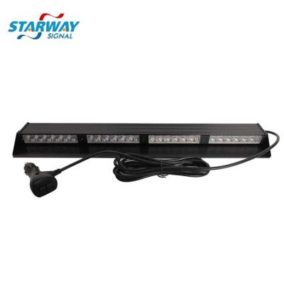 China Aluminum and PC Starway 12V Police Car Dash Strobe Light Car Interior Led Interior Decorative Emergency Led Dash Strobe Light for sale