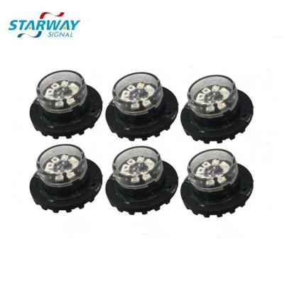 China Aluminum and PC emergency shelter strobe starway warning led flashing lights for police firefighter vehicles for sale